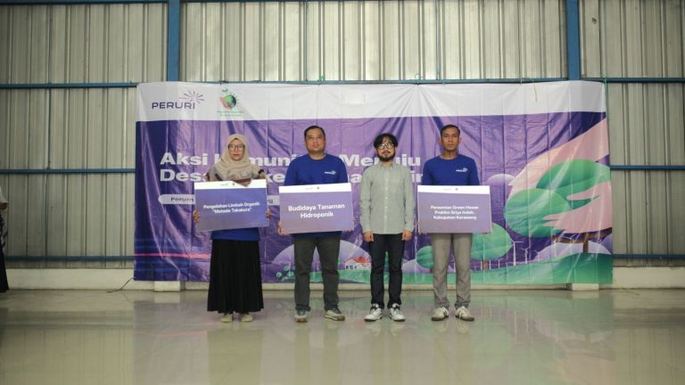 Wujudkan Desa Tangguh dan Berkelanjutan, PERURI Inisiasi Program Kampung Iklim di Karawang