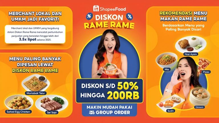 Merchant Makanan Lokal Tumbuh Lebih dari 3,5 Kali Lipat Sepanjang 2025