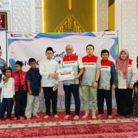Peringati HUT Ke-68 Pertamina, PDSI Santuni Anak-Anak Yatim, Dhuafa, dan Difabel