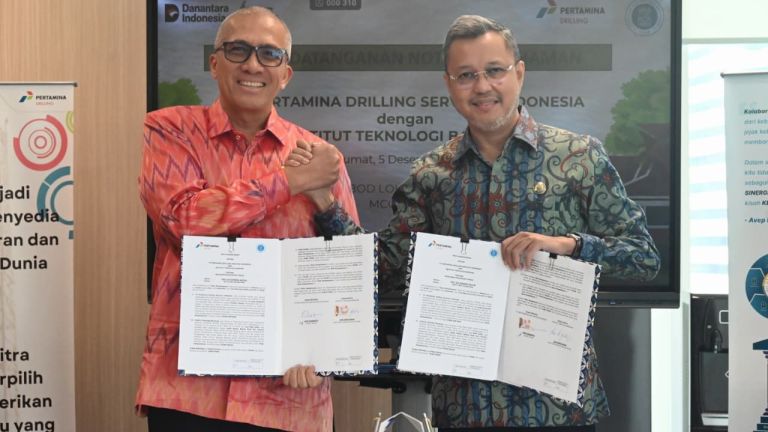 Perkuat Riset dan SDM Migas Tanah Air, Pertamina Drilling Teken MoU dengan ITB