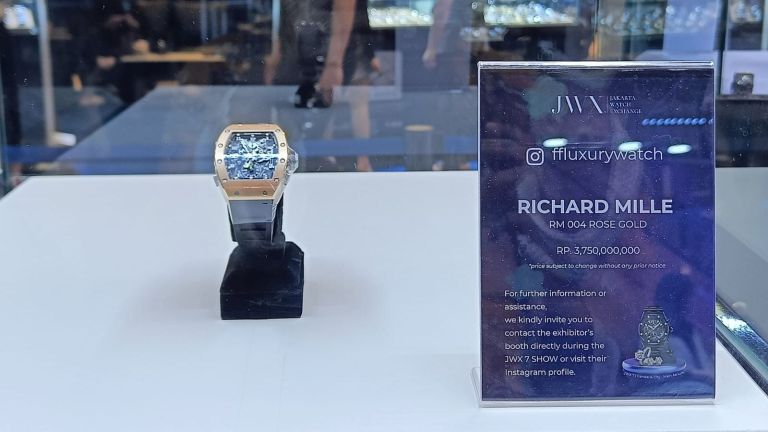 Pameran Jam Tangan Mewah Pertama di 2026, JWX ke-7 Targetkan Transaksi Rp200 Miliar