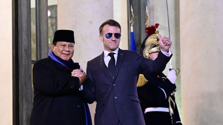 Isi Pembicaraan Prabowo dan Macron dalam Pertemuan Tertutup Selama 2,5 Jam