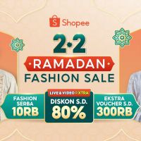 Sambut Ramadan, Shopee Hadirkan 2.2 Ramadan Fashion Sale dengan Ragam Koleksi Fesyen Muslim Terkini