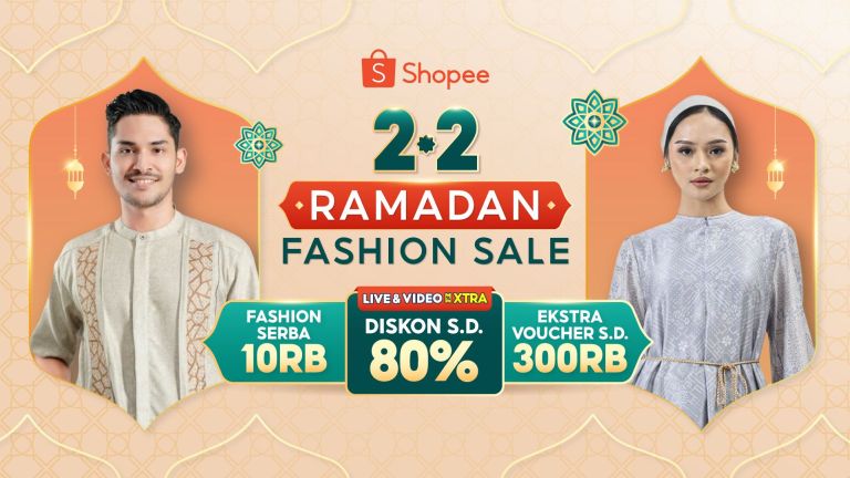 Sambut Ramadan, Shopee Hadirkan 2.2 Ramadan Fashion Sale dengan Ragam Koleksi Fesyen Muslim Terkini