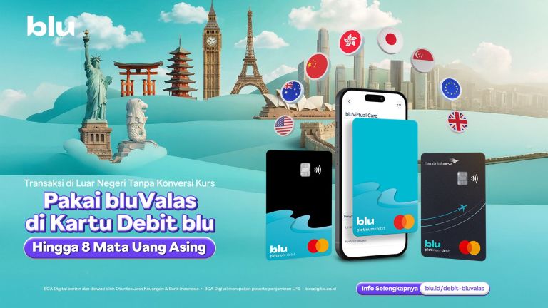 Kartu Debit blu Hadirkan bluValas untuk Permudah Transaksi Luar Negeri