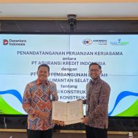 Perkuat Sinergi dengan Bank Kalsel, Askrindo Tangkap Momentum Pertumbuhan Sektor Konstruksi Daerah