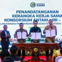 PLN Dukung Kolaborasi IBC dengan ANTAM dan HYD dalam Percepatan Hilirisasi Industri Baterai Terintegrasi Nasional