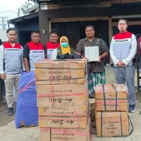 Sambut Ramadan, Pertamina Drilling Salurkan Alquran dan Perlengkapan Sholat ke Lokasi Bencana Aceh