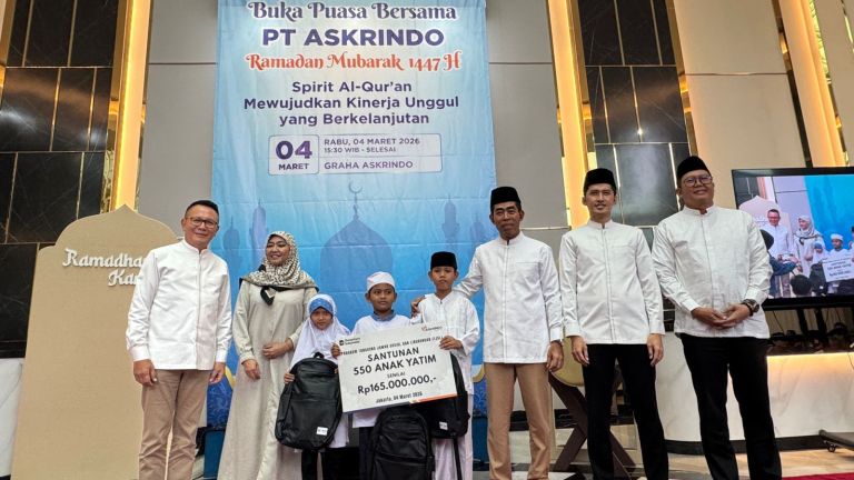 Safari Ramadan, Askrindo Berbagi Kebahagiaan pada Anak-Anak Yatim di Seluruh Indonesia
