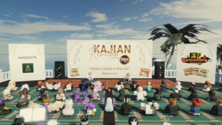 Neo Coffee Ajak Anak Muda Ngabuburit di Metaverse Roblox lewat Kajian Ramadan dan Konser Haddad Alwi