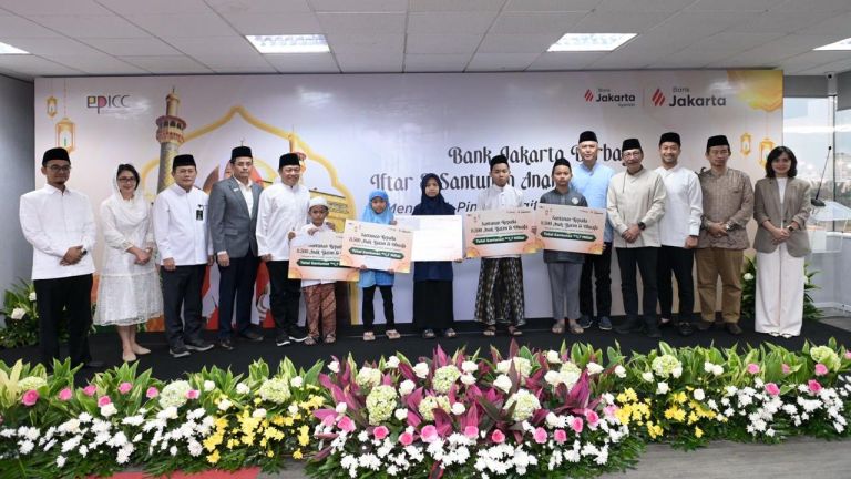 Tebar Berkah Ramadan, Bank Jakarta Santuni Ribuan Anak Yatim dan Duafa hingga Hadirkan Posko Mudik
