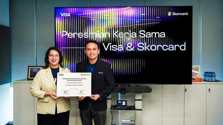 Kolaborasi Visa dan Skorcard Perluas Akses Kartu Kredit Digital di Indonesia
