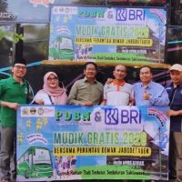 Layani Sepenuh Hati, BRI Bersama PDBN, PGSI dan AMPD, Gelontorkan 10 Bus Mudik Ceria