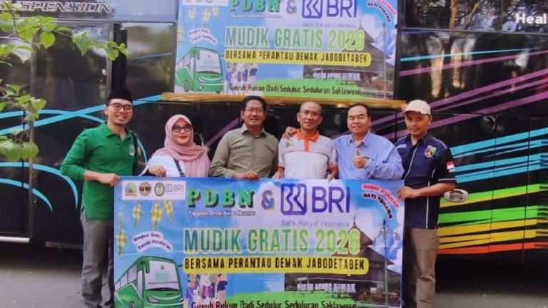 Layani Sepenuh Hati, BRI Bersama PDBN, PGSI dan AMPD, Gelontorkan 10 Bus Mudik Ceria