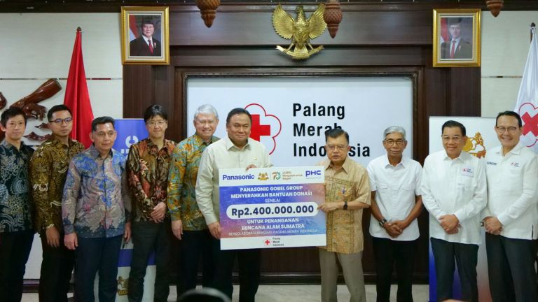 Gandeng PMI, Gobel Group Salurkan Bantuan Kemanusiaan bagi Korban Bencana di Sumatra