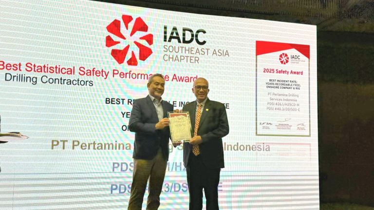 Tegaskan Komitmen Keselamatan Kerja, Pertamina Drilling Borong Penghargaan IADC Asia Tenggara