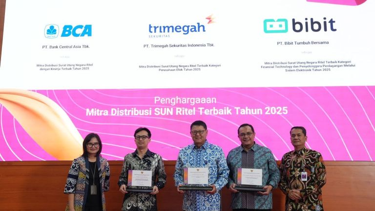 Top! Bibit.id 4 Tahun Berturut-turut Jadi Mitra Distribusi SBN Terbaik