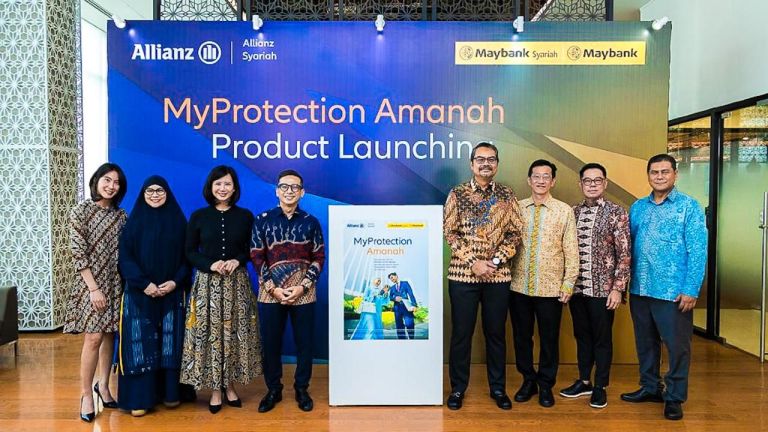 Kolaborasi Allianz Syariah dan Maybank Indonesia Luncurkan MyProtection Amanah