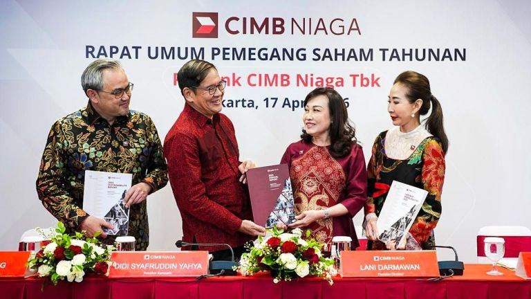CIMB Niaga Bagikan Dividen Rp4,07 Triliun dari Laba 2025