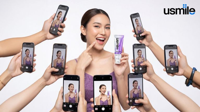 Dari Insecure Jadi Percaya Diri, Inovasi Pasta Gigi Ungu usmile Jadi Sorotan