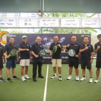 Padel Jadi Media Silaturahmi, Askrindo Syariah Gelar Halalbihalal