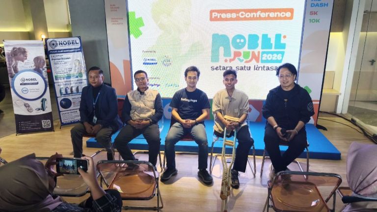 'Setara Satu Lintasan', Nobel Run 2026 Gaungkan Akses Inklusif bagi Anak Berkebutuhan Khusus