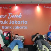 Perkuat Kepedulian Sosial, Bank Jakarta, PWI Jaya dan PMI Gelar Donor Darah