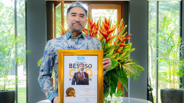 Bisnis Tumbuh Cemerlang, CEO Prudential Syariah Sabet Indonesia Best 50 CEO Awards 2026