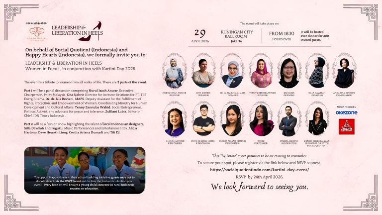 Social Quotient Siap Gelar Leadership & Liberation in Heels