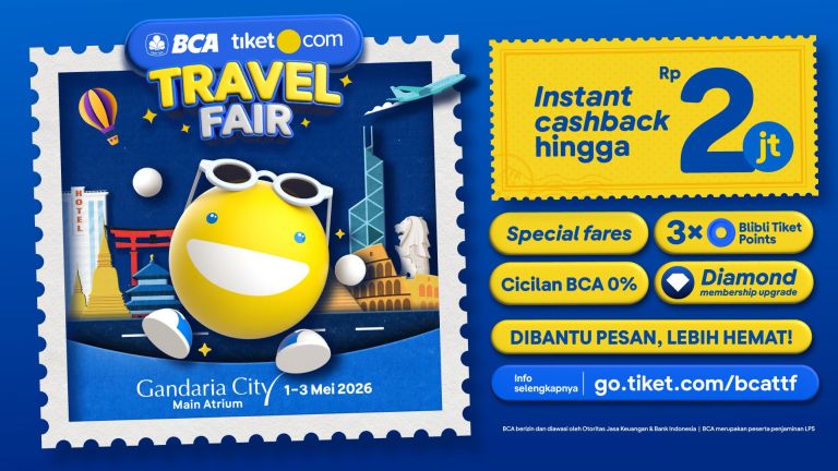 BCA tiket.com Travel Fair 2026 Hadirkan Cara Baru Liburan Lebih Hemat