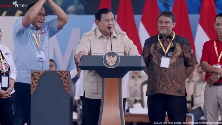 Janji Prabowo di May Day 2026: Saya Bersumpah Bela Buruh dan Rakyat Kecil