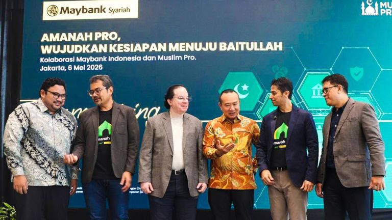 Maybank Indonesia dan Muslim Pro Luncurkan Aplikasi Finansial untuk Haji dan Umrah, Amanah Pro