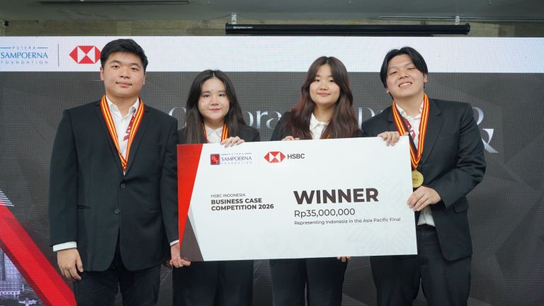 Sampoerna University Siap Wakili Indonesia ke Final HSBC–HKU Asia Pacific Business Case Competition