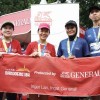 Dukung Gaya Hidup Sehat, Generali Indonesia Proteksi Pelari bank bjb Bandoeng 10K