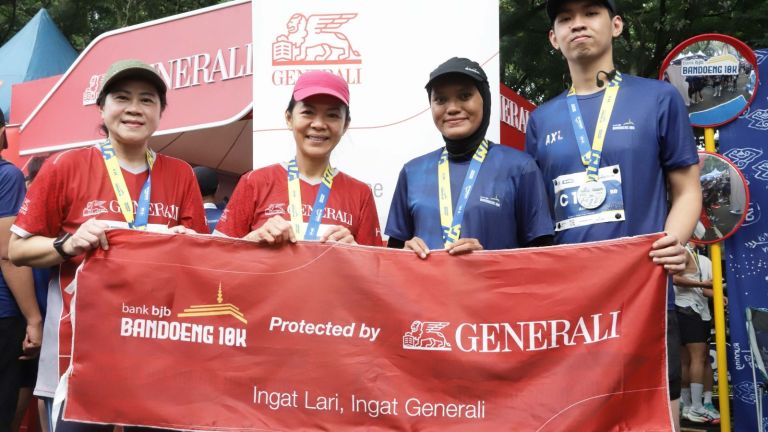 Dukung Gaya Hidup Sehat, Generali Indonesia Proteksi Pelari bank bjb Bandoeng 10K