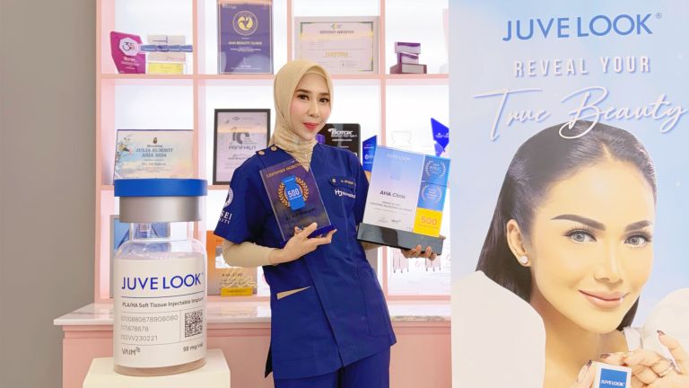 Capai Lebih dari 500 Vial Juvelook, AHA Beauty Clinic Raih Predikat Certified Milestone Achiever