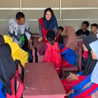 Maudy Ayunda Foundation dan Save the Children Bangun Ruang Belajar Sementara di Aceh Tamiang