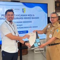 Askrindo Gandeng DKP Demak: Jamin Keamanan Nelayan Melaut
