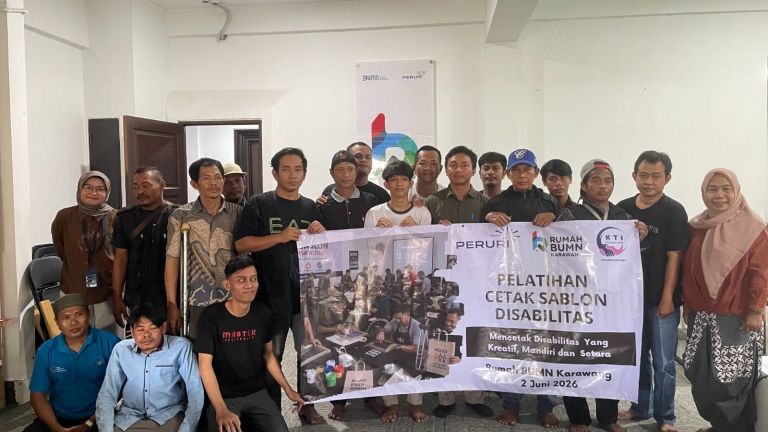 Kolaborasi, PERURI dan KTI Foundation Gelar Pelatihan Sablon Dorong Kemandirian Penyandang Disabilitas