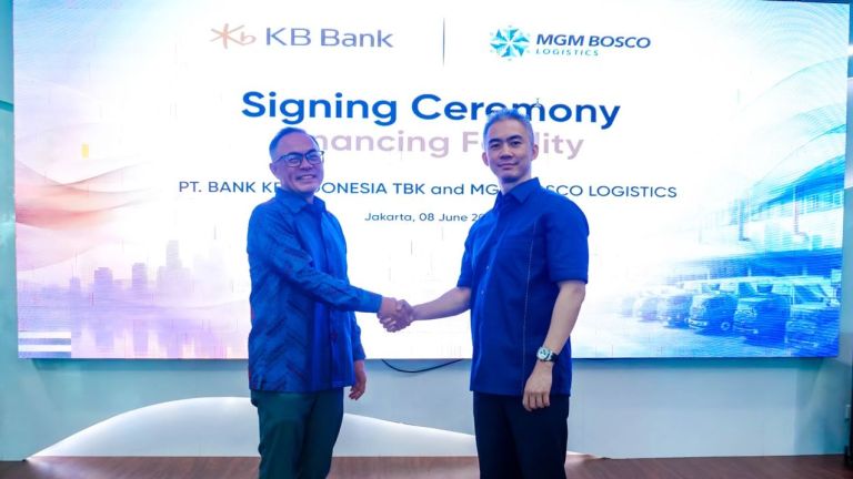 KB Bank Fasilitasi Pembiayaan Rp720 Miliar untuk Ekspansi MGM Bosco Logistics