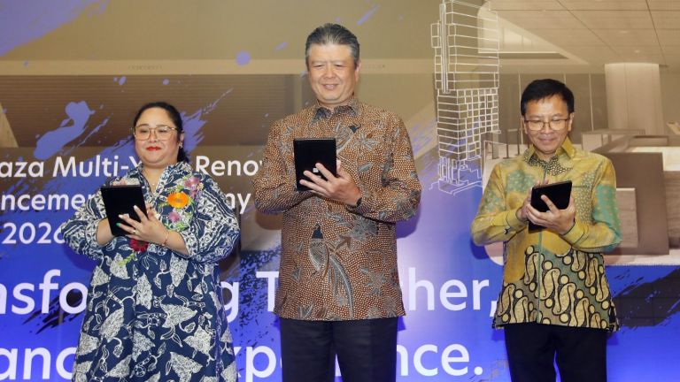 Hari Jadi ke-70 Tahun, UOB Indonesia 'Sulap' UOB Plaza Jakarta
