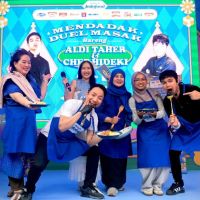 Semarak Duel Masak Aldi Taher vs Chef Hideki di Rumah Indofood Jakarta Fair Kemayoran 2026