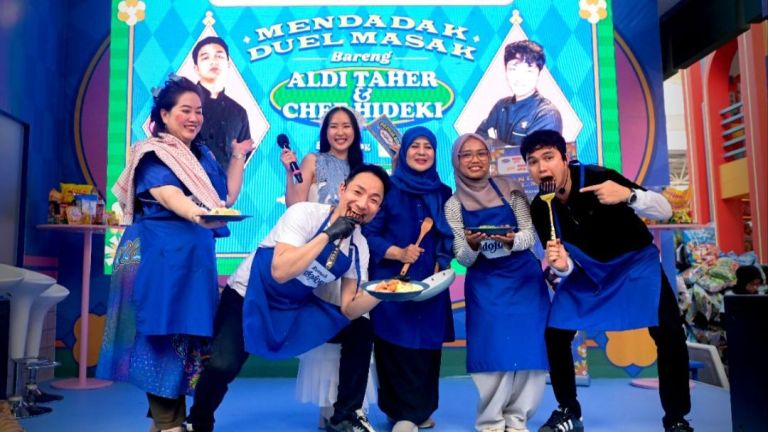 Semarak Duel Masak Aldi Taher vs Chef Hideki di Rumah Indofood Jakarta Fair Kemayoran 2026