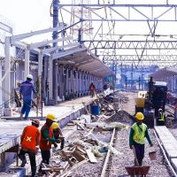 KAI Properti Lakukan Perpanjangan Peron di Stasiun Bogor