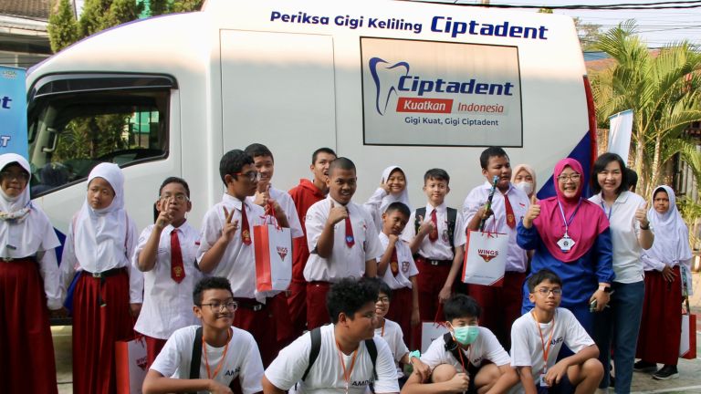 Ciptadent Dukung Kesehatan Gigi Anak Berkebutuhan Khusus Lewat Program Pemeriksaan Gratis