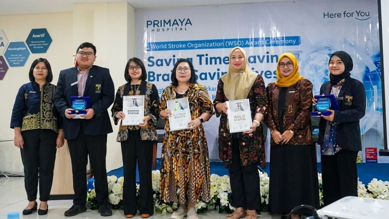 Tiga Rumah Sakit Primaya Raih WSO Angels Award 2026 untuk Keunggulan Layanan Stroke