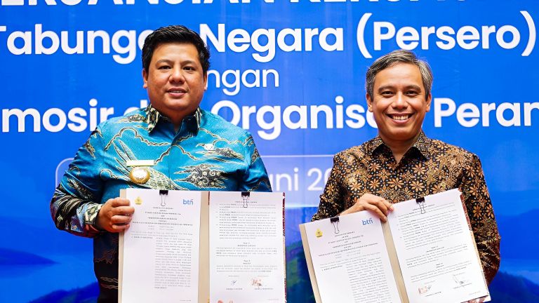 BTN Jalin Kolaborasi Lintas Sektor dengan Pemkab Samosir