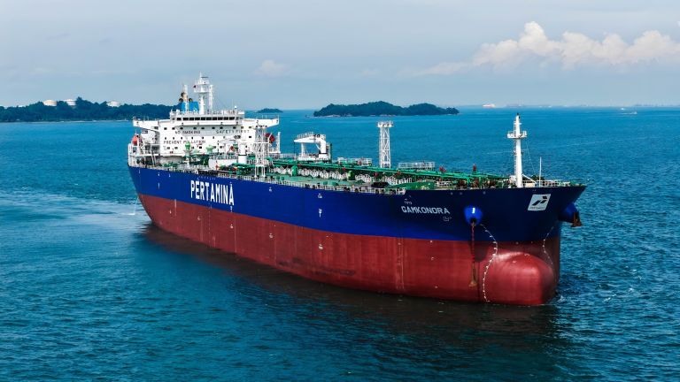 Armada Minyak MT Gamkonora Milik Pertamina Patra Niaga segera Tiba di Cilacap