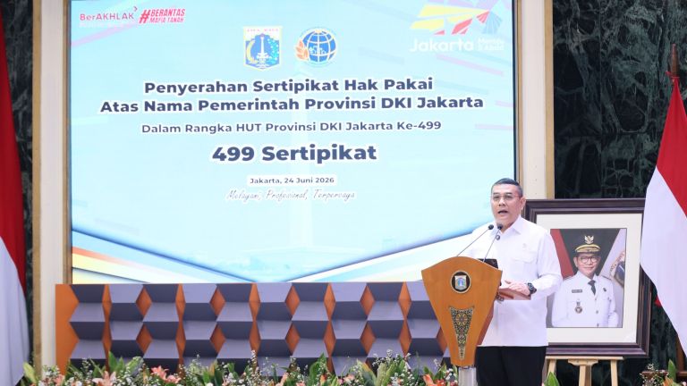 Kementerian ATR/BPN Apresiasi Pencapaian Sertipikasi Tanah DKI Jakarta di Level 98,6%