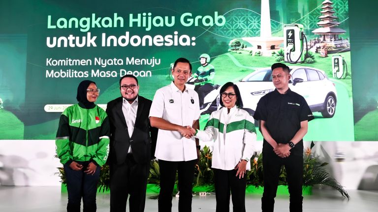Grab Luncurkan Kampanye Langkah Hijau untuk Indonesia, Targetkan Armada EV 3 Kali Lipat